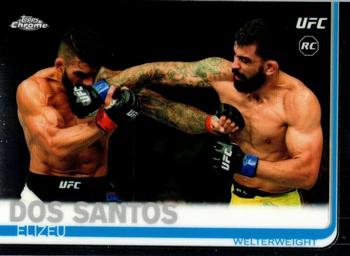 2019 Topps Chrome UFC #7 Elizeu Dos Santos Front