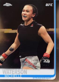 2019 Topps Chrome UFC #12 Michelle Waterson Front