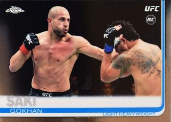 2019 Topps Chrome UFC #15 Gökhan Saki Front