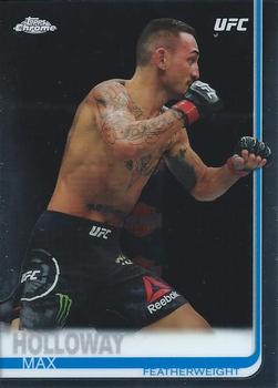 2019 Topps Chrome UFC #26 Max Holloway Front