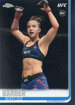 2019 Topps Chrome UFC #56 Maycee Barber Front