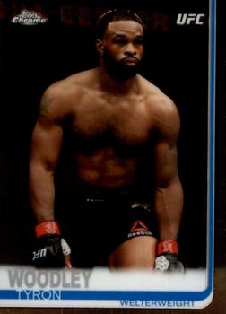 2019 Topps Chrome UFC #61 Tyron Woodley Front