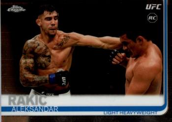 2019 Topps Chrome UFC #64 Aleksandar Rakic Front