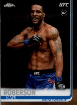 2019 Topps Chrome UFC #73 Karl Roberson Front