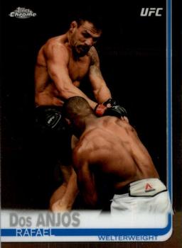 2019 Topps Chrome UFC #74 Rafael dos Anjos Front