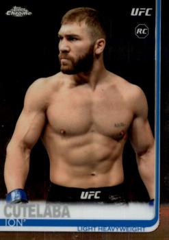 2019 Topps Chrome UFC #77 Ion Cutelaba Front