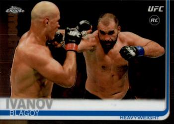 2019 Topps Chrome UFC #89 Blagoy Ivanov Front