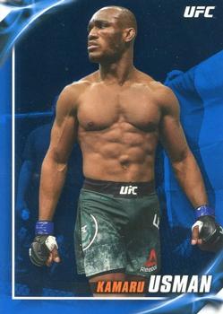 2019 Topps UFC Knockout - Blue #35 Kamaru Usman Front
