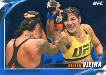 2019 Topps UFC Knockout - Blue #36 Ketlen Vieira Front
