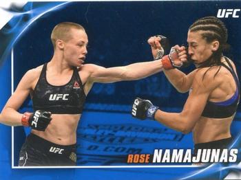 2019 Topps UFC Knockout - Blue #50 Rose Namajunas Front