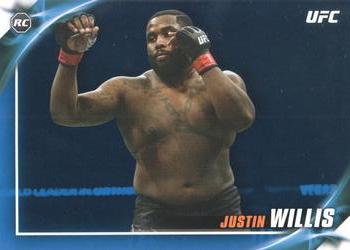 2019 Topps UFC Knockout - Blue #67 Justin Willis Front