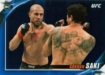 2019 Topps UFC Knockout - Blue #97 Gökhan Saki Front
