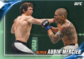 2019 Topps UFC Knockout - Green #30 Olivier Aubin-Mercier Front