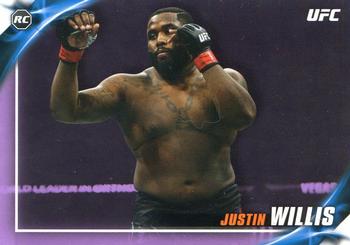 2019 Topps UFC Knockout - Purple #67 Justin Willis Front