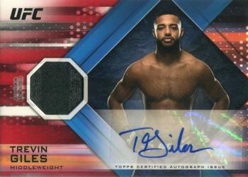 2019 Topps UFC Knockout - Knockout Autograph Relics Red #KAR-TG Trevin Giles Front