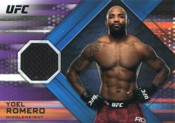 2019 Topps UFC Knockout - Knockout Relics Purple #KR-YR Yoel Romero Front