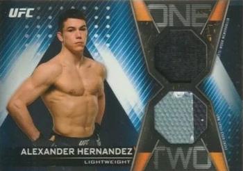 2019 Topps UFC Knockout - One-Two Combination Relics Blue #CR-AH Alexander Hernandez Front