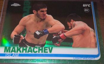 2019 Topps Chrome UFC - Green #92 Islam Makhachev Front