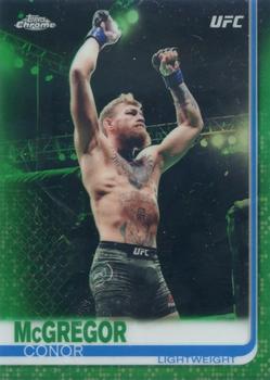 2019 Topps Chrome UFC - Green #93 Conor McGregor Front