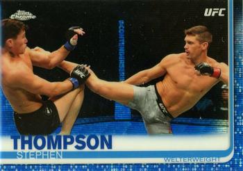 2019 Topps Chrome UFC - Blue Wave #52 Stephen Thompson Front