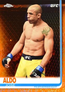 2019 Topps Chrome UFC - Orange #6 José Aldo Front