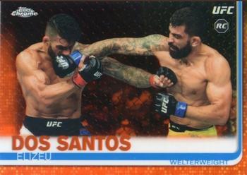 2019 Topps Chrome UFC - Orange #7 Elizeu dos Santos Front