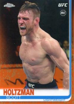 2019 Topps Chrome UFC - Orange #38 Scott Holtzman Front