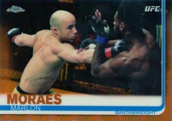 2019 Topps Chrome UFC - Orange #84 Marlon Moraes Front