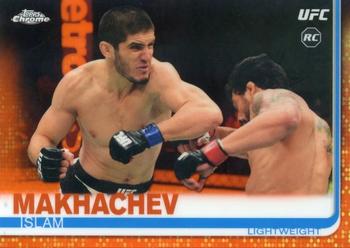 2019 Topps Chrome UFC - Orange #92 Islam Makhachev Front
