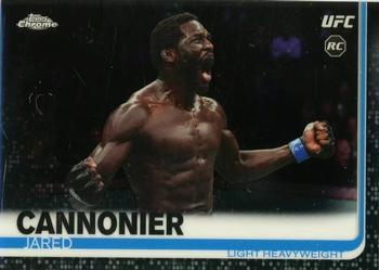2019 Topps Chrome UFC - Black #98 Jared Cannonier Front