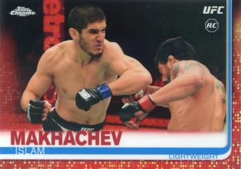 2019 Topps Chrome UFC - Red #92 Islam Makhachev Front