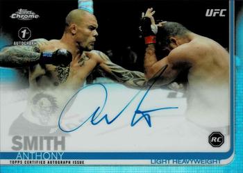 2019 Topps Chrome UFC - Autographs #FA-AS Anthony Smith Front