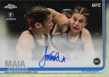 2019 Topps Chrome UFC - Autographs #FA-JM Jennifer Maia Front