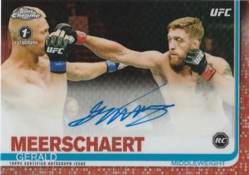 2019 Topps Chrome UFC - Autographs Orange #FA-GM Gerald Meerschaert Front