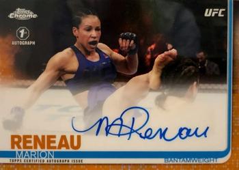 2019 Topps Chrome UFC - Autographs Orange #FA-MR Marion Reneau Front