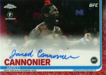 2019 Topps Chrome UFC - Autographs Red #FA-JC Jared Cannonier Front