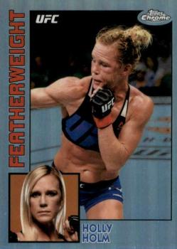 2019 Topps Chrome UFC - 1984 Topps #84T-HH Holly Holm Front