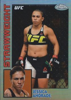 2019 Topps Chrome UFC - 1984 Topps #84T-JA Jessica Andrade Front