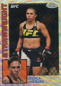 2019 Topps Chrome UFC - 1984 Topps Wave #84T-JA Jessica Andrade Front