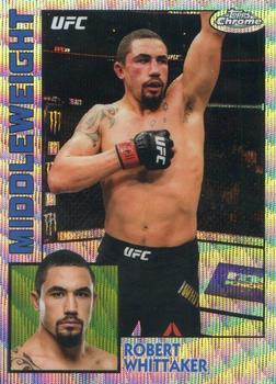2019 Topps Chrome UFC - 1984 Topps Wave #84T-RW Robert Whittaker Front