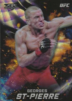 2019 Topps Chrome UFC - UFC Fire Wave #UFCF-GSP Georges St-Pierre Front