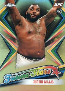 2019 Topps Chrome UFC - Future Stars #FS-JWI Justin Willis Front