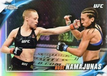 2019 Topps Chrome UFC - UFC Knockout Chrome #UFCK-RN Rose Namajunas Front