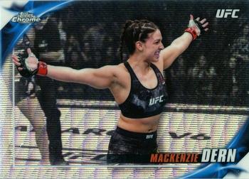 2019 Topps Chrome UFC - UFC Knockout Chrome Wave #UFCK-MD Mackenzie Dern Front