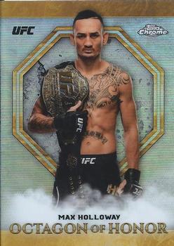 2019 Topps Chrome UFC - Octagon of Honor #OH-MHO Max Holloway Front