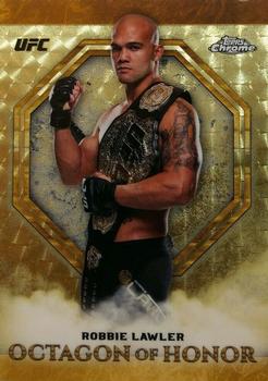 2019 Topps Chrome UFC - Octagon of Honor SuperFractor #OH-RL Robbie Lawler Front