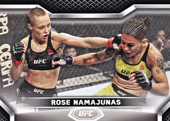2020 Topps UFC Knockout #1 Rose Namajunas Front