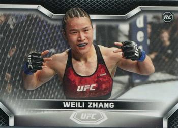 2020 Topps UFC Knockout #5 Weili Zhang Front