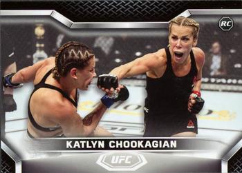 2020 Topps UFC Knockout #7 Katlyn Chookagian Front