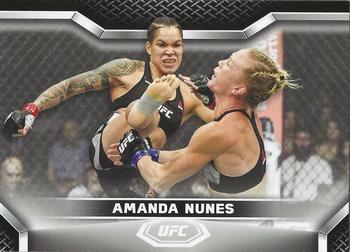 2020 Topps UFC Knockout #12 Amanda Nunes Front